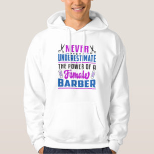 Haar Stylist Barber Schaar Kapper Gift Idee Hoodie
