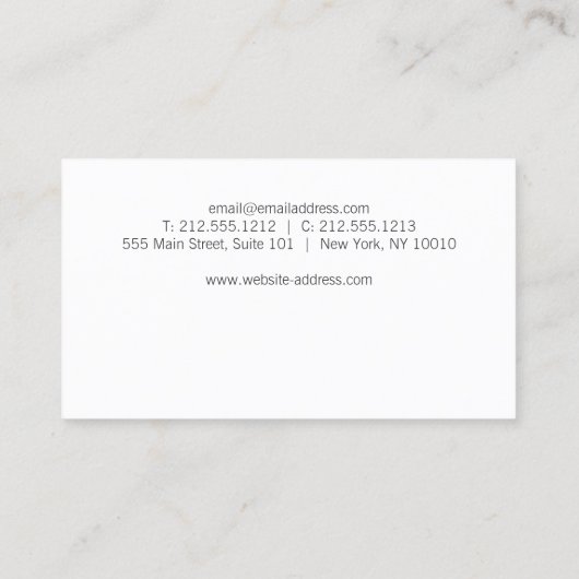 Haar Stylist Beauty Meisje op Peach II Loyalty Kaa (Achterkant)