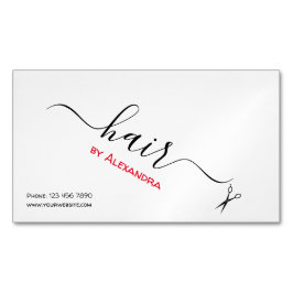 Haar Stylist Card Magnet Magnetisch Visitekaartje