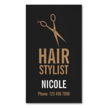 Haar Stylist Card Magnet