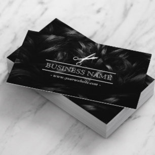 Haar Stylist Chic Curly Hair & Scissor Visitekaartje