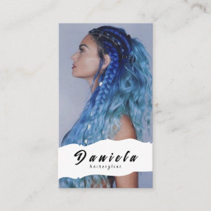 Haar Stylist Cute Scissor Minimalist Blush Pink Visitekaartje