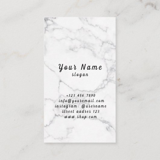 Haar Stylist Cute Scissor Minimalist Blush Pink Visitekaartje (Achterkant)