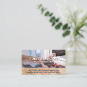 Haar Stylist Cutting Hair Afsprakenkaartje (Staand voorkant)