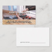 Haar Stylist Cutting Hair Afsprakenkaartje (Voorkant / Achterkant)