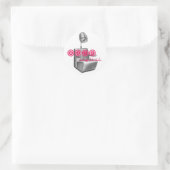 Haar Stylist  Droger Stoel Stickers (Tas)