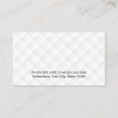 Haar Stylist Elegant Goud Script Modern Visitekaartje (Achterkant)