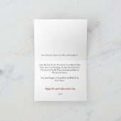 Haar Stylist-evaluatiedag schaar-kaart Kaart (Binnen)