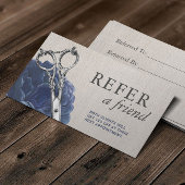 Haar Stylist  Flower Scissor Salon Referral