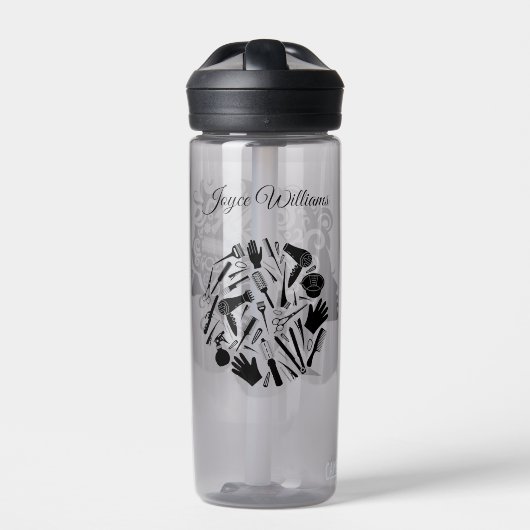 Haar Stylist Genaamd Waterfles (Voorkant)