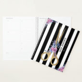 Haar Stylist Glitter Schaar Beauty Salon bloemenwi Planner (Display)