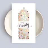 Haar Stylist, Gold Confetti Hair Spray Visitekaartje