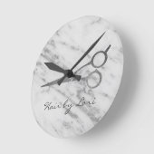 Haar Stylist Gold Marble Scissors Specialized Rou Ronde Klok (Hoek)