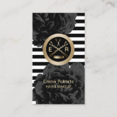 Haar Stylist Gold Scissor & Comb Appointment Afsprakenkaartje (Voorkant)