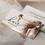 Haar Stylist Gouden Haardroger Schoonheid Meisje S Visitekaartje<br><div class="desc">Haar Stylist Gouden Haardroger & Beauty Meisje Fotosalon Visitekaartjes.</div>