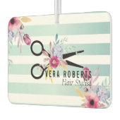 Haar Stylist Gouden Schaar & Schoonheid strepen Bl Luchtverfrisser (Links)