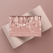 Haar Stylist Hairdresser Scissors Roos Drijft Blus Visitekaartje