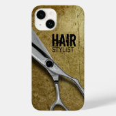 Haar Stylist Hoesje-Mate iPhone Case (Achterkant)