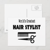 Haar Stylist Kaart (Voorkant / Achterkant)