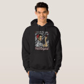 Haar Stylist Kapper Kapper Schaar Haar Gift Hoodie (Voorkant volledig)