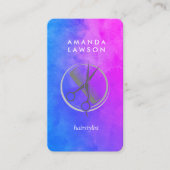 Haar Stylist Salon Gereedschap Afsprakenkaartje (Voorkant)