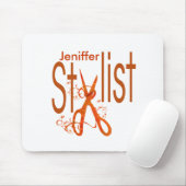 Haar Stylist Salon Spa Elegant Stylist Design Muismat (Met muis)