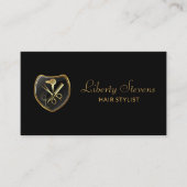 Haar Stylist Salon Tools Beauty Visitekaartje (Voorkant)