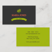 Haar Stylist Schaar & Kam Logo Visitekaartje (Voorkant / Achterkant)