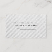 Haar Stylist-schaar | Moderne stijl Afsprakenkaartje (Achterkant)