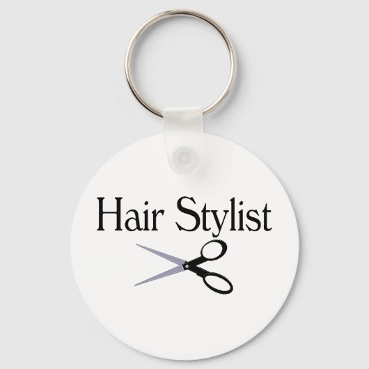 Haar Stylist-schaar Sleutelhanger (Voorkant)