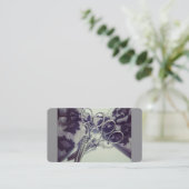 Haar Stylist Shears Visitekaartje (Staand voorkant)