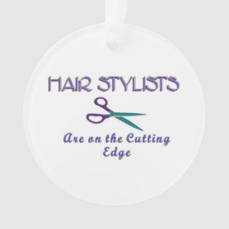 Haar Stylist snijkant Ornament