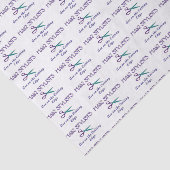 Haar Stylist snijkant Tissuepapier (Detail)