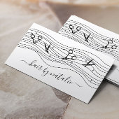 Haar Stylist stromende schaar Beauty Salon Visitekaartje