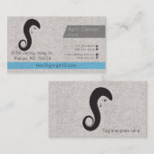 Haar Stylist Studio Custom visitekaartje (Voorkant / Achterkant)