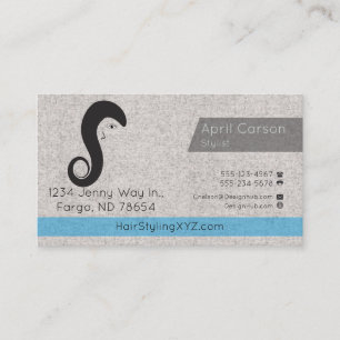 Haar Stylist Studio Custom visitekaartje