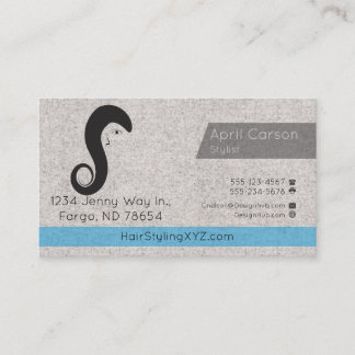 Haar Stylist Studio Custom visitekaartje