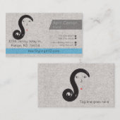 Haar Stylist Studio Custom visitekaartje (Voorkant / Achterkant)