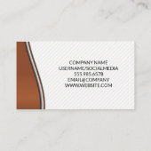 Haar Stylist Tools en Beauty Logo Visitekaartje (Achterkant)