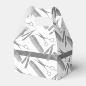 Haar Stylist Tools Graduation Party Bedankdoosjes (Achterkant)