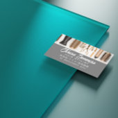 Haar Stylist Tools Moderne aangepaste QR Code Visitekaartje