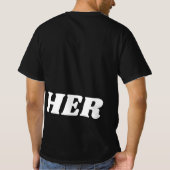 Haar T-shirt [ CC - CatCow ] (Achterkant)