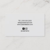 Haar Tattoo Professional Scalp micropigmentatie Visitekaartje (Achterkant)