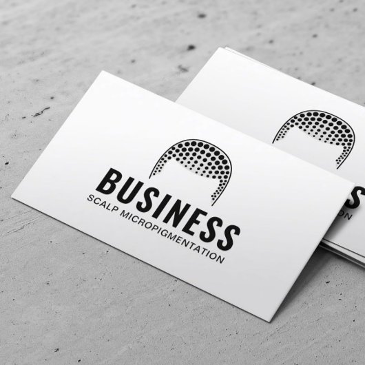 Haar Tattoo Scalp Micropigmentation Professional Visitekaartje