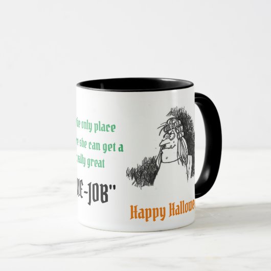 Haar te verven voor Mok (Voorkant rechts)