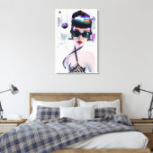 Haar Toekomstige Top Canvas Afdruk (Insitu (Slaapkamer))