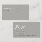 Haar unieke aantrekkelijke moderne professionele g visitekaartje (Voorkant / Achterkant)