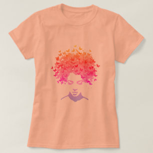 Haar van Butterflies T-Shirt