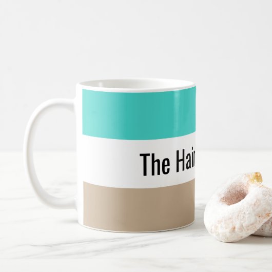 Haar van de Dog Fun Quote Koffiemok (Met donut)