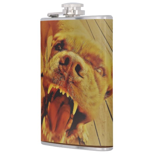 Haar van de hond (dat beetje Ya) Heupfles (Links)